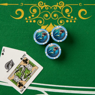 "Ozeantanz: Die Reise einer Meerjungfrau und Delph Pokerchips