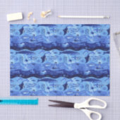 Ozeantiefenzonen - Unterwassertiere Seidenpapier (Handwerk)