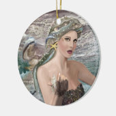 Ozeantochter Keramikornament (Links)