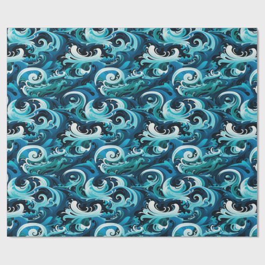 Ozeantotem Geschenkpapier (Flach)