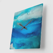 Ozeanuhr Quadratische Wanduhr (Winkel)