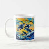 Ozeanumarmung Kaffeetasse (Links)
