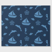 Ozeanverpackungspapier Geschenkpapier (Flach)