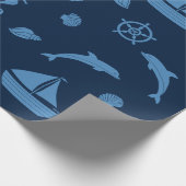 Ozeanverpackungspapier Geschenkpapier (Ecke)