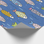 Ozeanverpackungspapier Geschenkpapier (Ecke)