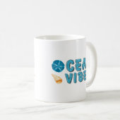 Ozeanvibe S KAFFEE TASSE STRAND DECOR TASSE (VorderseiteRechts)