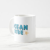 Ozeanvibe S KAFFEE TASSE STRAND DECOR TASSE (Vorderseite Links)