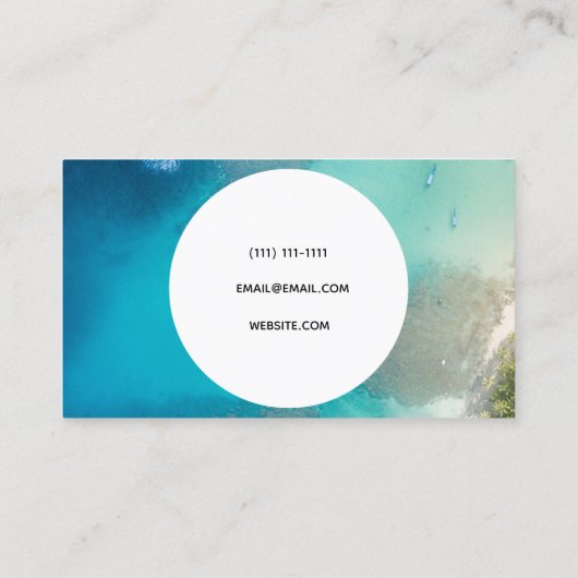 OzeanVisitenkarte Visitenkarte (Rückseite)