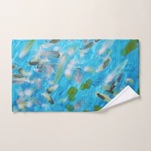 Ozeanvögel Badhandtuch Set (Handtuch)