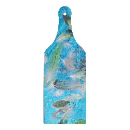 Ozeanvögel Schneidebrett (Vorderseite)