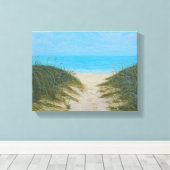 Ozeanweg Leinwanddruck (Insitu (Holzboden))