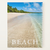 Ozeanwelle an einem tropischen Strand Planer (Rückseite)