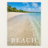 Ozeanwelle an einem tropischen Strand Planer (Vorderseite)