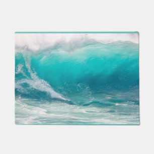 Ozeanwelle Anpassen von Template-Rug-Doormat Fußmatte
