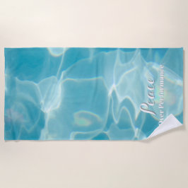 Ozeanwelle Entspannter Sommer Moderner Stil  Strandtuch