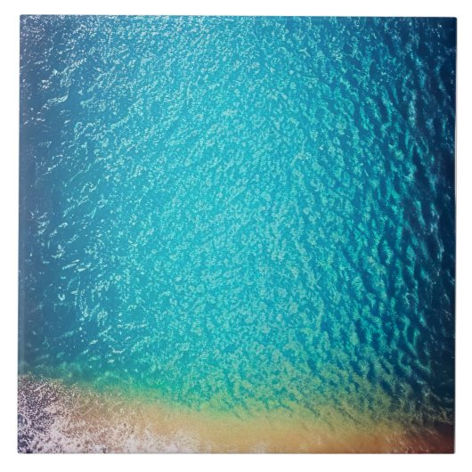 Ozeanwelle Fliese (Vorderseite)