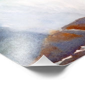 Ozeanwelle Fotodruck (Ecke)