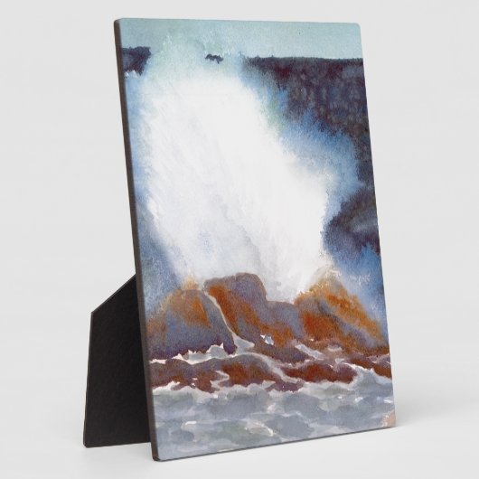 Ozeanwelle Fotoplatte (Seite)