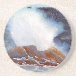 Ozeanwelle Getränkeuntersetzer