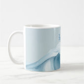 Ozeanwelle Glücklicher Fisch Kaffeetasse (Links)