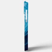 Ozeanwelle in Blüten Case-Mate iPhone Hülle (Rückseite / Links)