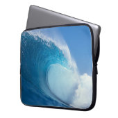 Ozeanwelle Laptop-Sieb Laptopschutzhülle (Vorderseite Links)