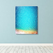 Ozeanwelle Leinwanddruck (Insitu (Holzboden))