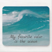 Ozeanwelle Mousepad (Vorne)
