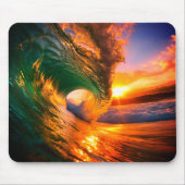 Ozeanwelle Mousepad (Vorne)