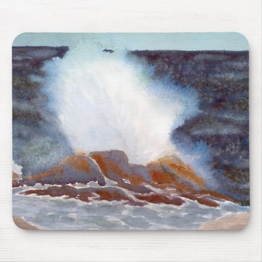 Ozeanwelle Mousepad (Vorne)