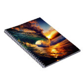 Ozeanwelle Notizblock (Rechte Seite)