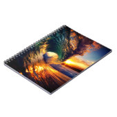 Ozeanwelle Notizblock (Linke Seite)