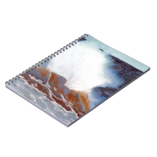 Ozeanwelle Notizblock (Linke Seite)