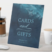 Ozeanwelle Sockelschild (In Situ)