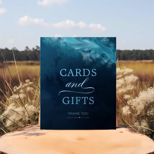 Ozeanwelle Sockelschild