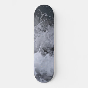 Ozeanwelle Spritzer Nahaufnahme 2 Skateboard