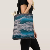 Ozeanwelle Tasche (Von Nahem)