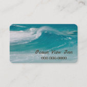 Ozeanwelle Visitenkarte (Vorderseite)