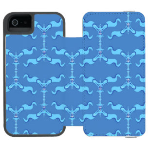 Ozeanwellen & Bänder  Incipio Watson™ iPhone 5 Geldbörsen Hülle