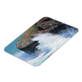 Ozeanwellen bei Kilauea Kauai Magnet (Linke Seite)