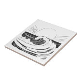 Ozeanwellen Fliese (Seite)