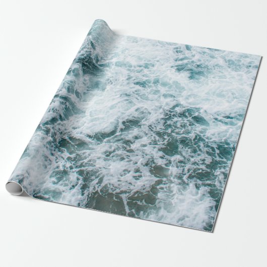 Ozeanwellen: Geschenkpapier (Ungerollt)