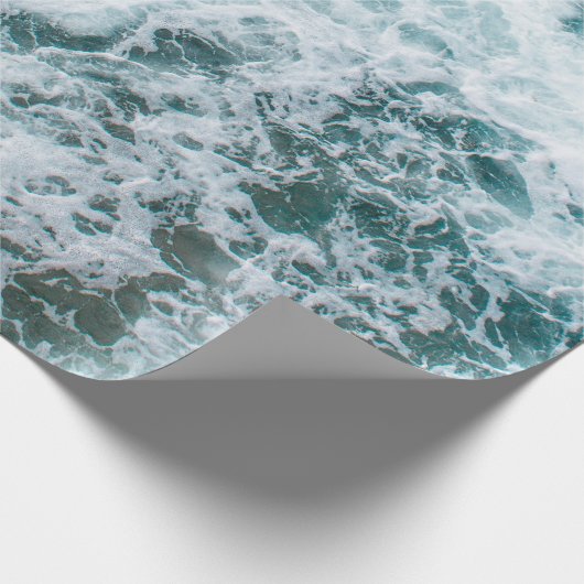 Ozeanwellen: Geschenkpapier (Ecke)