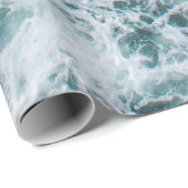 Ozeanwellen: Geschenkpapier (Rolleneckpunkt)