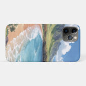 Ozeanwellen Hawaii Case-Mate iPhone Hülle (Rückseite (Horizontal))