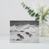 Ozeanwellen in Kilauea Postkarte (Stehend Vorderseite)