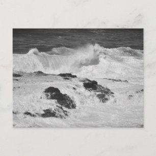 Ozeanwellen in Kilauea Postkarte