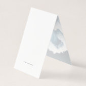 Ozeanwellen Inspirationssympathische Karte (Rückseite)