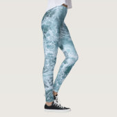 Ozeanwellen Leggings (Rechts)