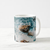 Ozeanwellen, sonnig kaffeetasse (VorderseiteRechts)